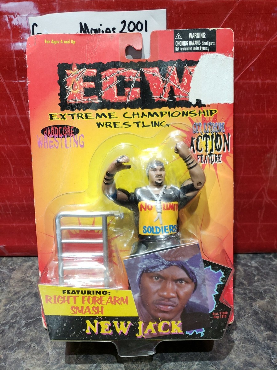 1999 ECW New Jack Action Figure Extreme Championship