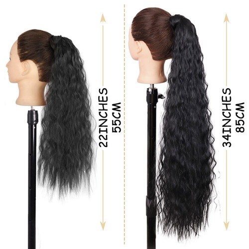 Synthetic Women's Daily Wear is Extra Long 85cm Synthetic Hair(85cm) For Women - Foto 2 di 29