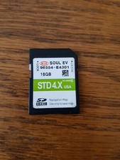 Oem Kia Soul Ev Map Data Gps Navigation Sd Card 96554-e4301 Std4.x