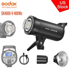 US Godox SK400II-V 400W Professional Compact Studio Flash Stream LED Light 110V