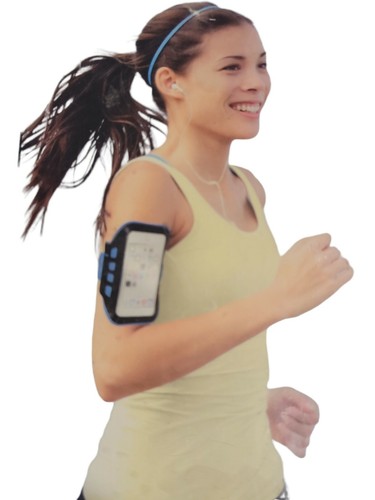 Vivitar Universal Sport Armband w/ Key Holder for Running ~ Water Resistant NEW - 第 1/4 張圖片
