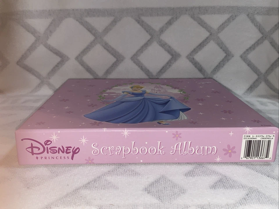 Disney 8 x 8 принцесса для скрапбукинга Золушка Deluxe почта переплет альбом подарочная коробка - Изображение 3 из 4