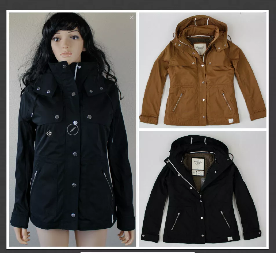 Abercrombie Fitch Women s Jackets 2 in 1 Removable Liner Outerwear Size M L