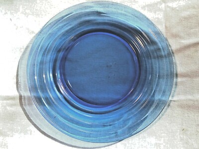 Vintage Cobalt Blue Moderntone Depression Glass 7/8
