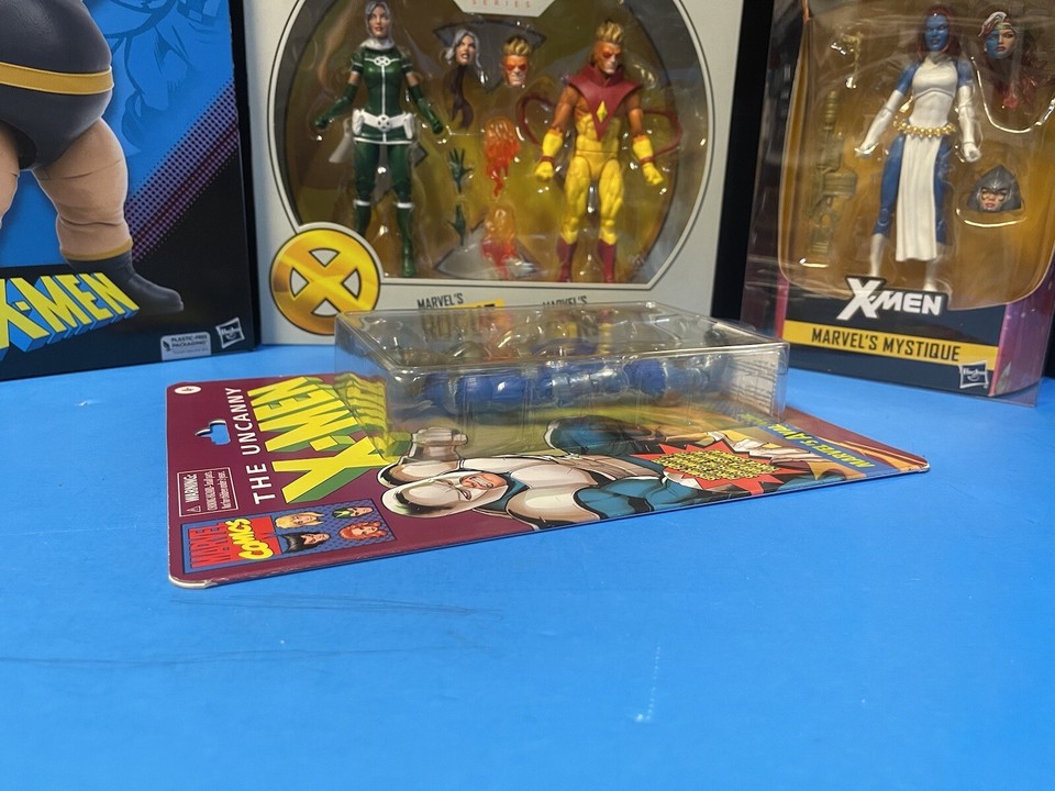 Marvel Legends Magneto Quicksilver Toad Blob Pyro Mystique Rogue Family ...