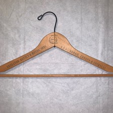 Sheraton Hotels  Motor Inns VTG Advertising Wooden Coat Hanger Clothes Home