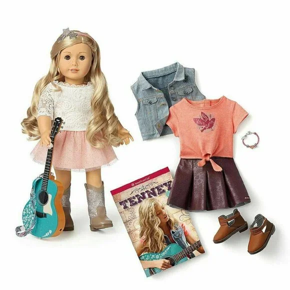 Guitar Tenney's Picnic Outfit American Girl Tenney Grant-NIB
