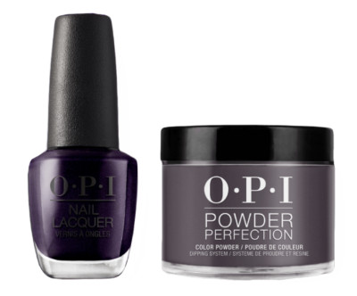 OPI Nail Lacquer 0.5oz + Dip Powder 1.5oz Duo - B61 - OPI Ink NEW AUTHENTIC