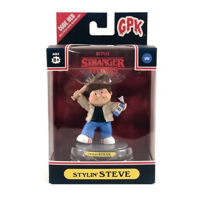 Garbage Pail Kids & Stranger Things Mashup STYLIN' STEVE Figure GPK 2022 Topps