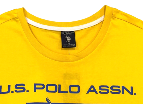 T-Shirt US Polo Assn Big Player USPA Logo kurzärmelig Rundhalsausschnitt klassisches T-Shirt XL - Bild 6 von 7