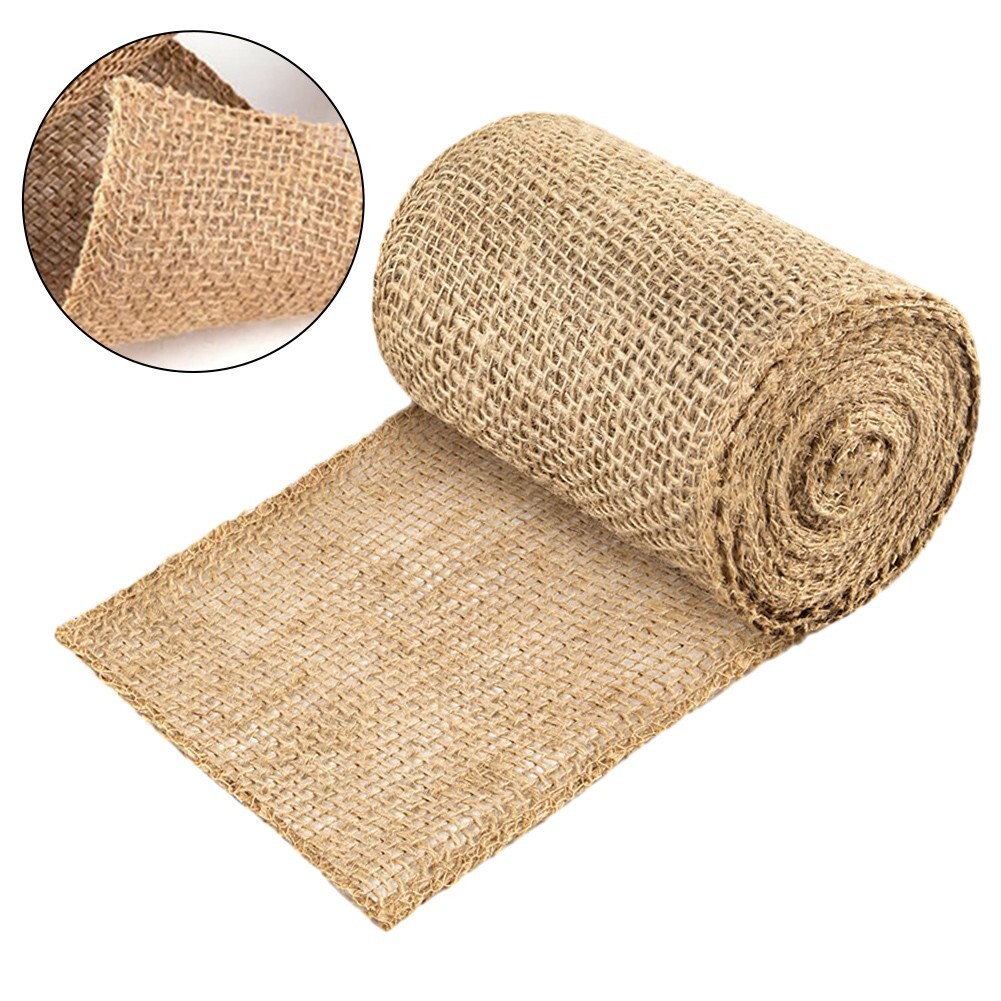 Burlap Tree Wraps for Plant Protection 19 69ft Long Moisture Retention