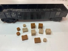 O scale Freight Crates set shipping Crate Platform Accessories 