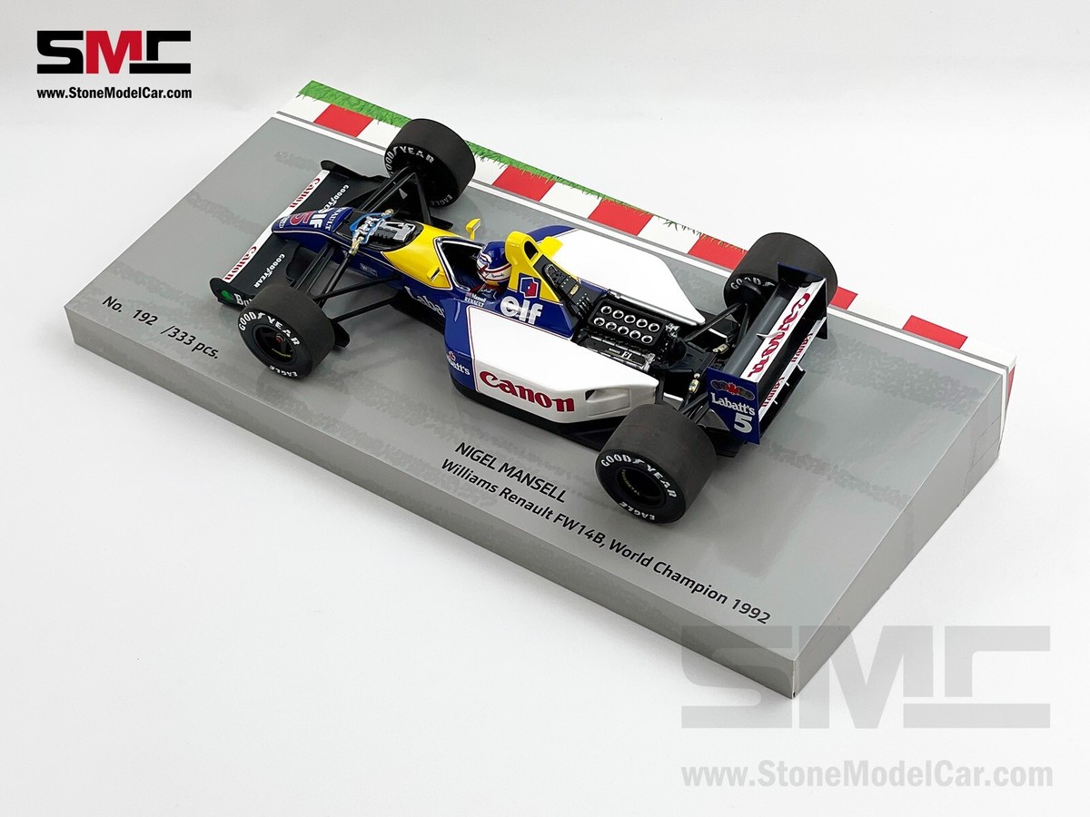 Williams Renault F1 FW14B #5 Nigel Mansell 1992 World Williams Renault F1 FW14B #5 Nigel Mansell 1992 World