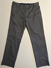 Banana Republic Men  s 36x32 Dress Pants Modern Slim Fit Non-Iron Cotton Gray