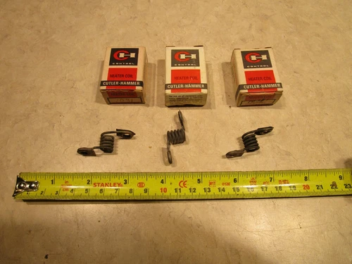 LOT OF 3 CUTLER HAMMER H1031 HEATER COILS, H0197