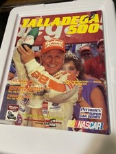 1986 Talladega 500 Nascar Race Program July 27, 1986