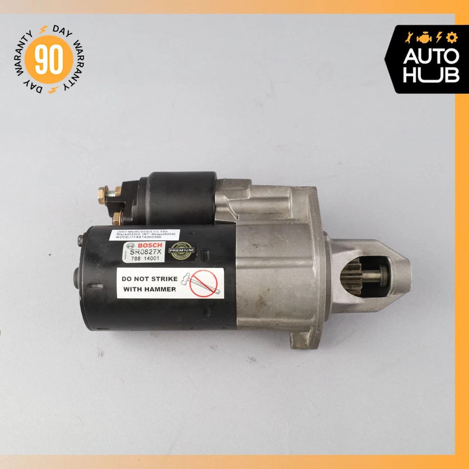 07-13 梅赛德斯 W216 CL550 SL550 CLS550 C350 发动机起动器再制造 — 第 3/4 张图片