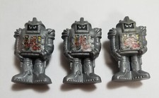 Captain Crunch 1986 Sogmaster (3) Robot Cereal Premium Toys PVC Figure Lot Cap'n