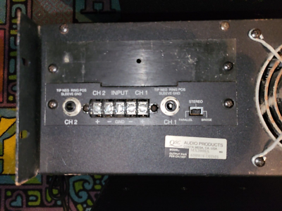 QSC　業務用　パワーアンプ　MX2000A　動作品 QSC MX2000A Dual Monaural Amplifier 120V 12A | eBay