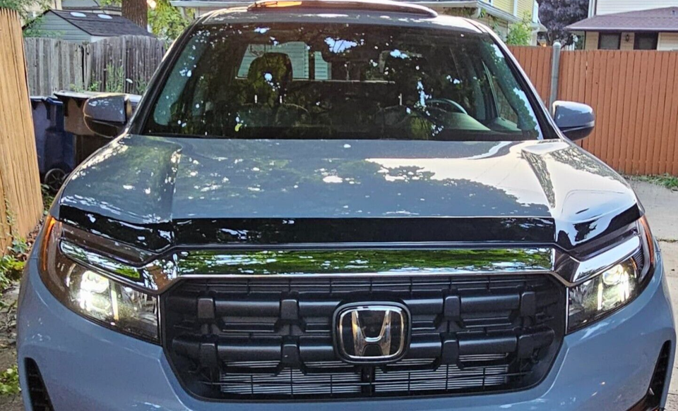 AeroSkin Hood Protector Bug Shield Deflector for 22-25 Honda Ridgeline ...