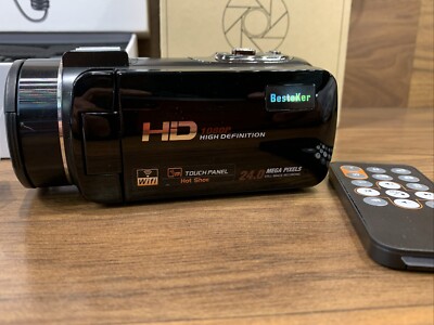 Besteker HD 1080P 24 MP 16X Digital Zoom Video Camcorder And