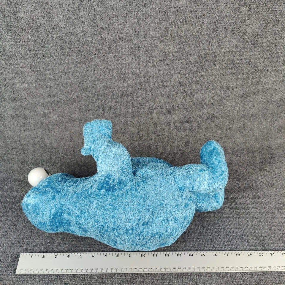 Brinquedo de pelúcia Sesame Street Cookie Monster bicho de pelúcia grande 18” Nanco 2010 - Imagem 2 de 4