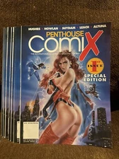 Penthouse Comix # 1 Second Print - Hughes & Suydam art NRMT Multiples Available