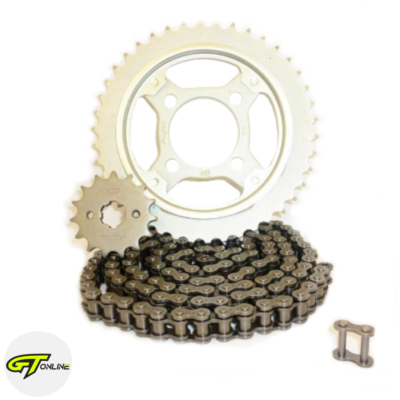 DID Chain & Sprocket Kit For Honda MSX125 GROM 2013-16 – 15/34 Teeth, 420 Pitch