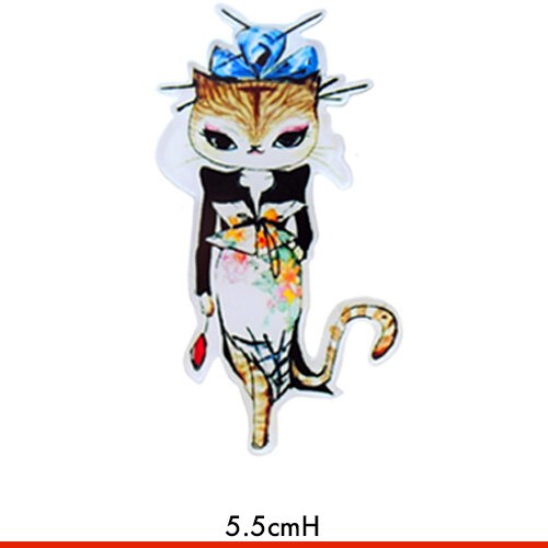 QUIRKY ACRYLIC HANDMADE BROOCH Plastic Jewellery Bag Jacket Pin Birthday Gift - Picture 56 of 61