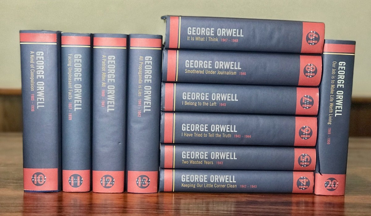 The Complete Works of George Orwell: Volumes 10-20 (Hardback) | eBay