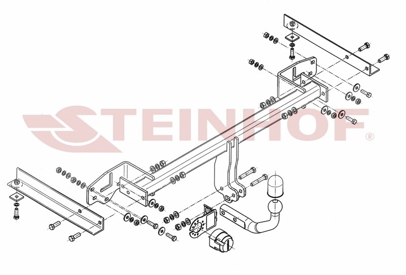 Complete Tow Bar for Opel/Vauxhall Mokka, Mokka X 20122019 eBay
