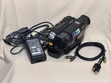 Sony CCD-TR87 Video8 XR Camcorder – Powers On, AV Output Tested – AC Adapter