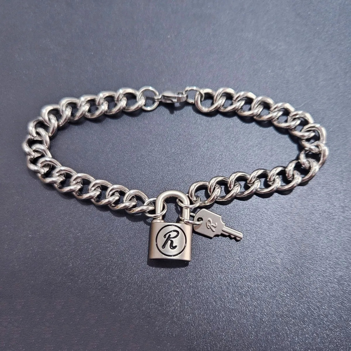 Cosplay Nana Necklace Oosaki Nana Honjo Ren Key R Lock Punk