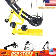Universal Archery Bow Vise Hunting Archery Parallel String Level Combo Compound