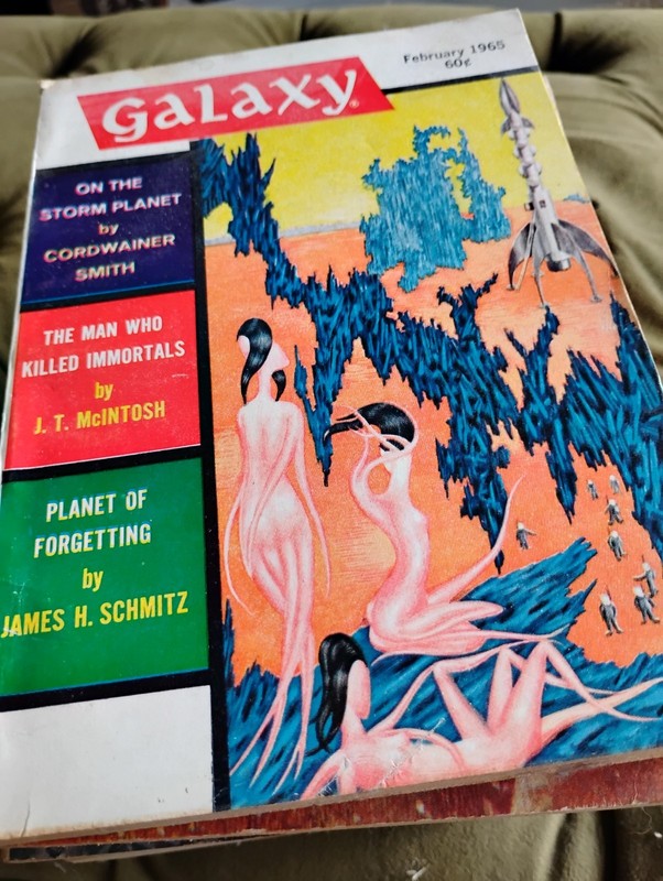 Lot of 11 Vintage "Galaxy" Science Fiction Magazines 1965-1969 Nice