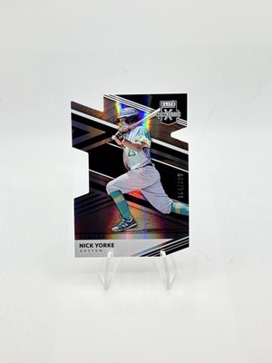 2020 Panini Elite Extra Edition Nick Yorke #17 Decade Die Cut Red Sox #/999 SP