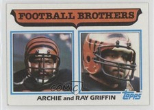1982 Topps Football Brothers Archie Griffin Archie and Ray Griffin #266 2k3