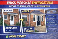 Brick Porches Basingstoke  Front Porch Builders & Porch Extensions