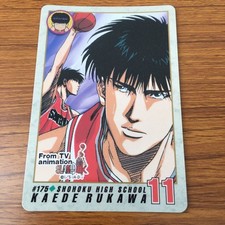 Slam Dunk Card Kaede Rukawa 175 Rare Anime