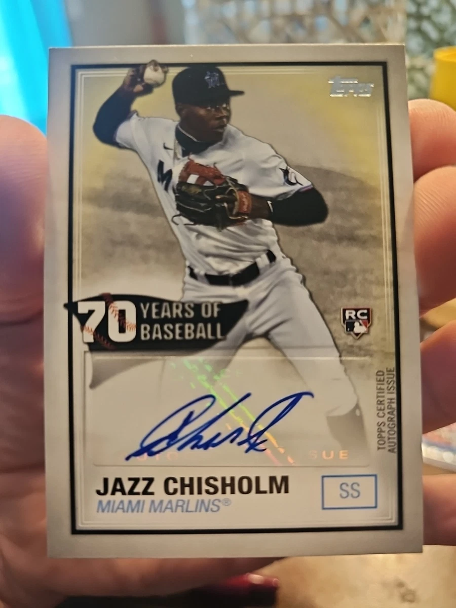 2021 Topps - Jazz Chisholm #70YA-JAZ for sale | eBay