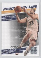 2010-11 Donruss Production Line Press Proof 62/100 Marc Gasol #39 0n7