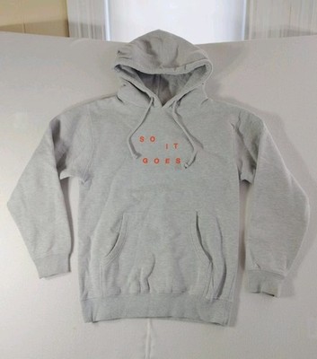Mac Miller So It Goes Swimming Hoodie Sweatshirt Official Merch Gray Size Small