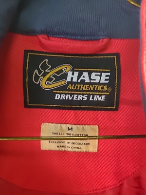 NASCAR Racing Jacket Jeff Gordon 24 Drivers Line DuPont Chase