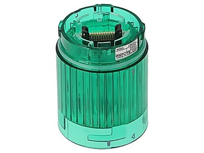 LR4-E-G Module: Visual Green LED 24VDC IP65 Ø40x50mm LR PATLITE