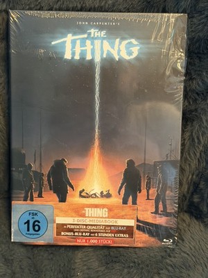 (The Thing) Das Ding aus einer anderen Welt , Mediabook Bluray + DVD , NEU + OVP