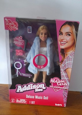 Addison Rae Puppe 10,5 Zoll SINGT/REDET NICHT MEHR Jahr 2022
