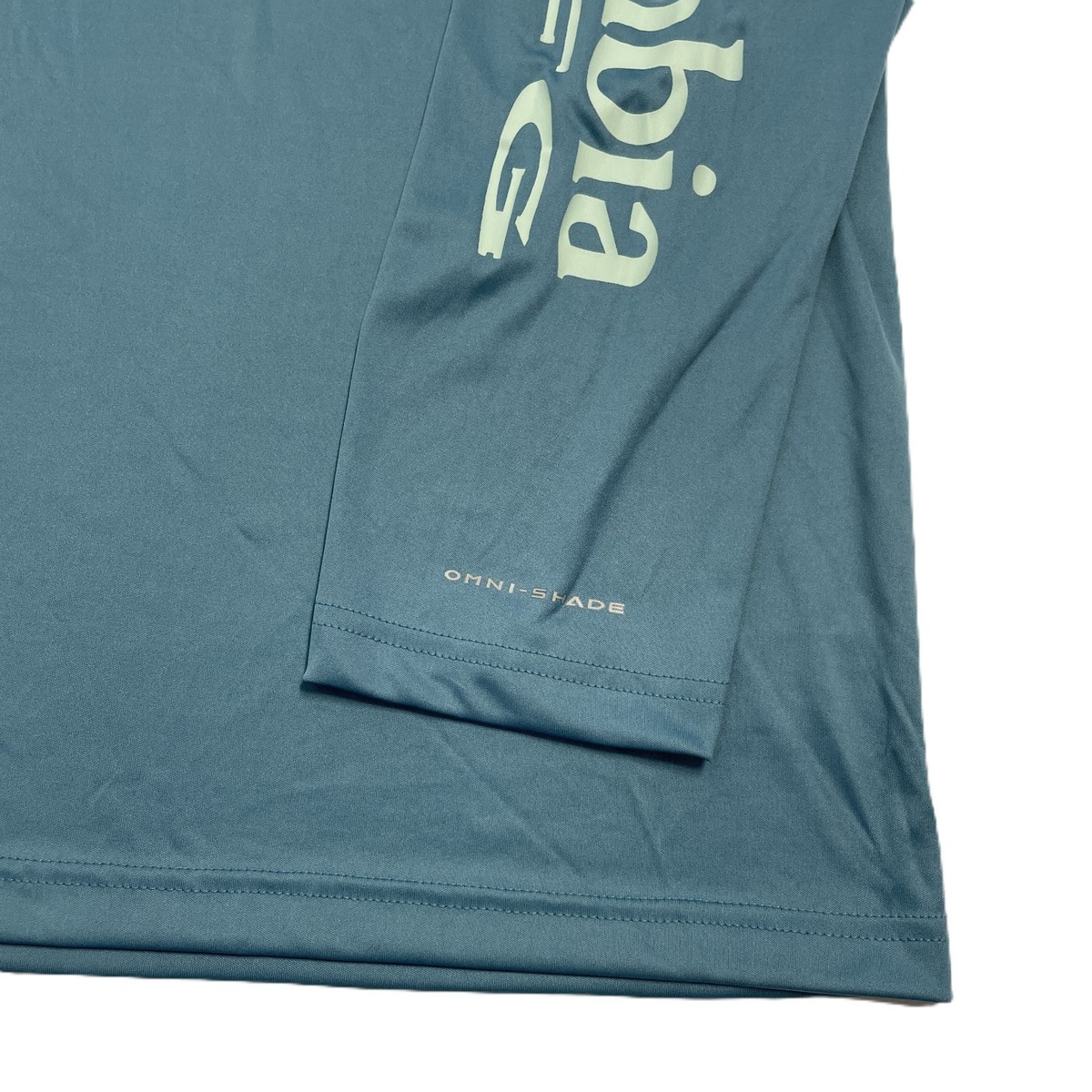 Chemise Columbia Homme XL - PFG Pêche - Omni-Shade - Motifs Géométriques - NEUF