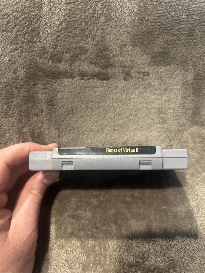 Ultima Runes of Virtue II Nintendo SNES RPG - Imagem 3 de 4