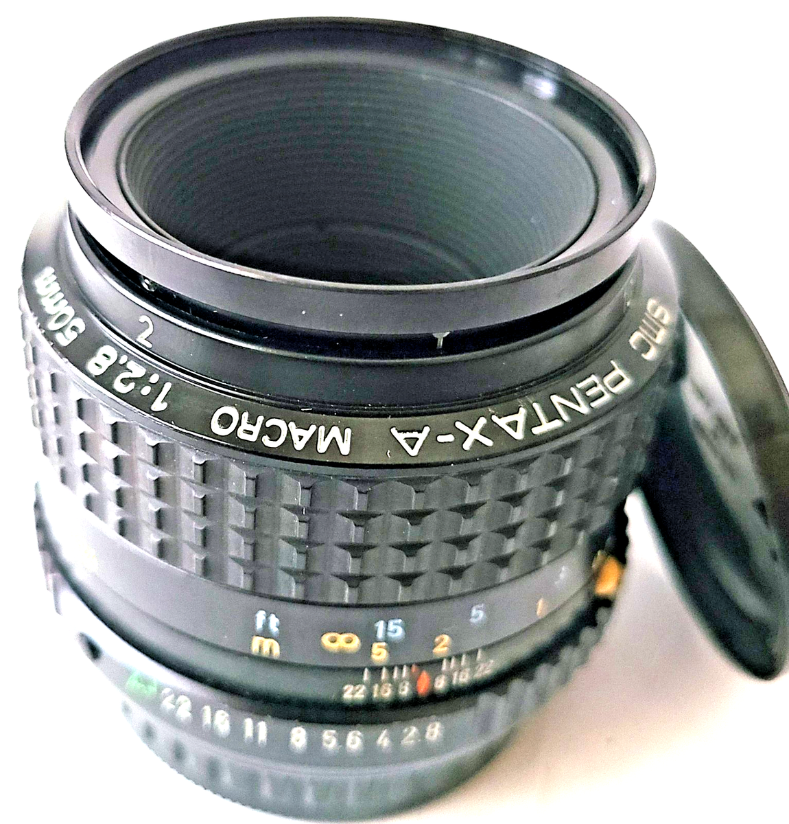 SMC PENTAX-A 50mm F/2.8 Macro Lens PK K mount No. 5943117 VG | eBay