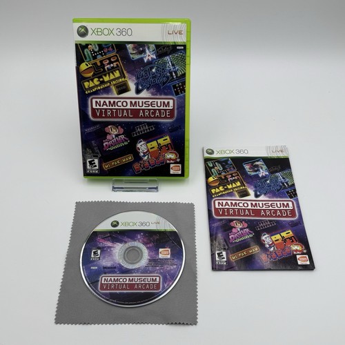 Namco Museum Virtual Arcade (Microsoft Xbox 360) CIB – Complete – Tested Namco Museum Virtual Arcade (Microsoft Xbox 360) CIB – Complete – Tested